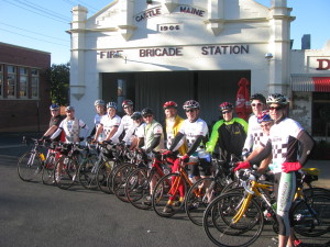 Castlemaine Rouleurs 2014 First Team Ride