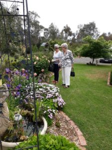Helen and Bev at the Castlemaine Botanic Gardens