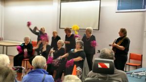 Monday Alex members performing at the Spring Concert
