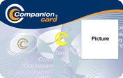 A companion card